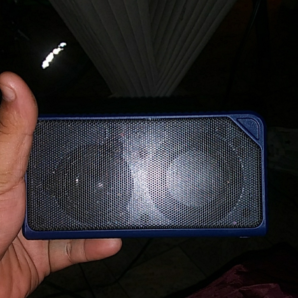 A Bluetooth speaker and aux to